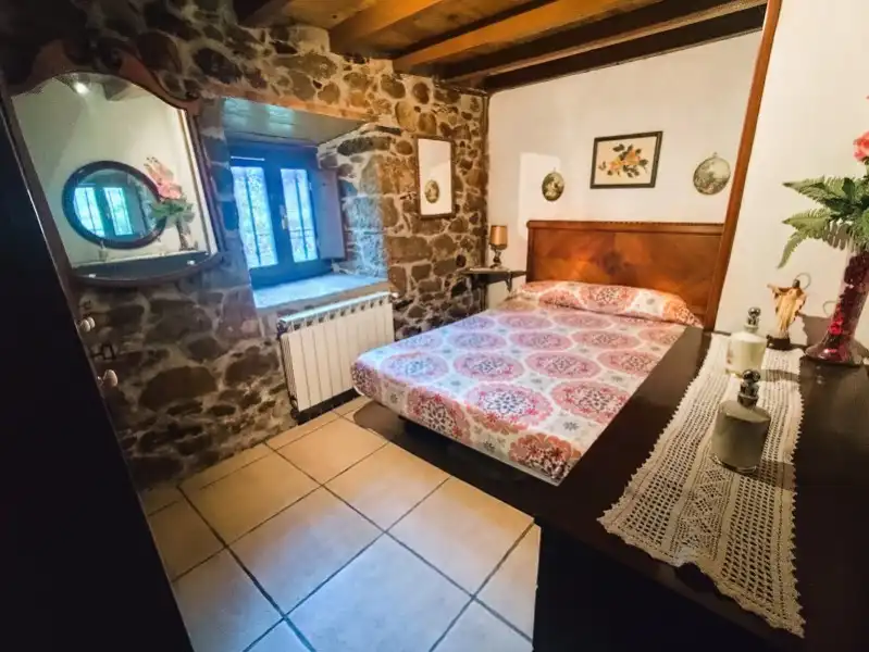 Schlafzimmer von Country house zum Verkauf in Pravia mit Heizung, Terrasse und Möbliert