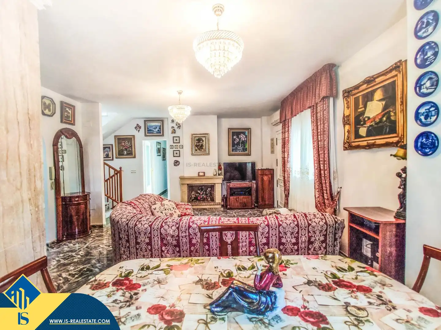 Living room of Houses for rent in Orihuela  with Air Conditioner, Private garden and Terrace