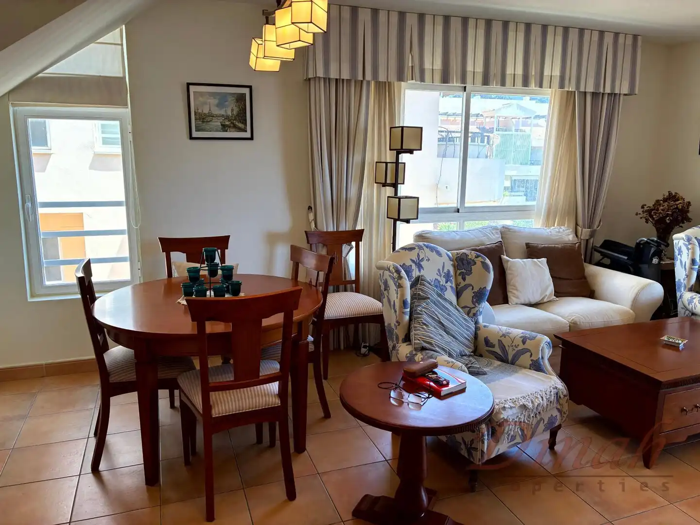 Sala d'estar de Apartament en venda en Altea amb Aire condicionat, Calefacció i Terrassa