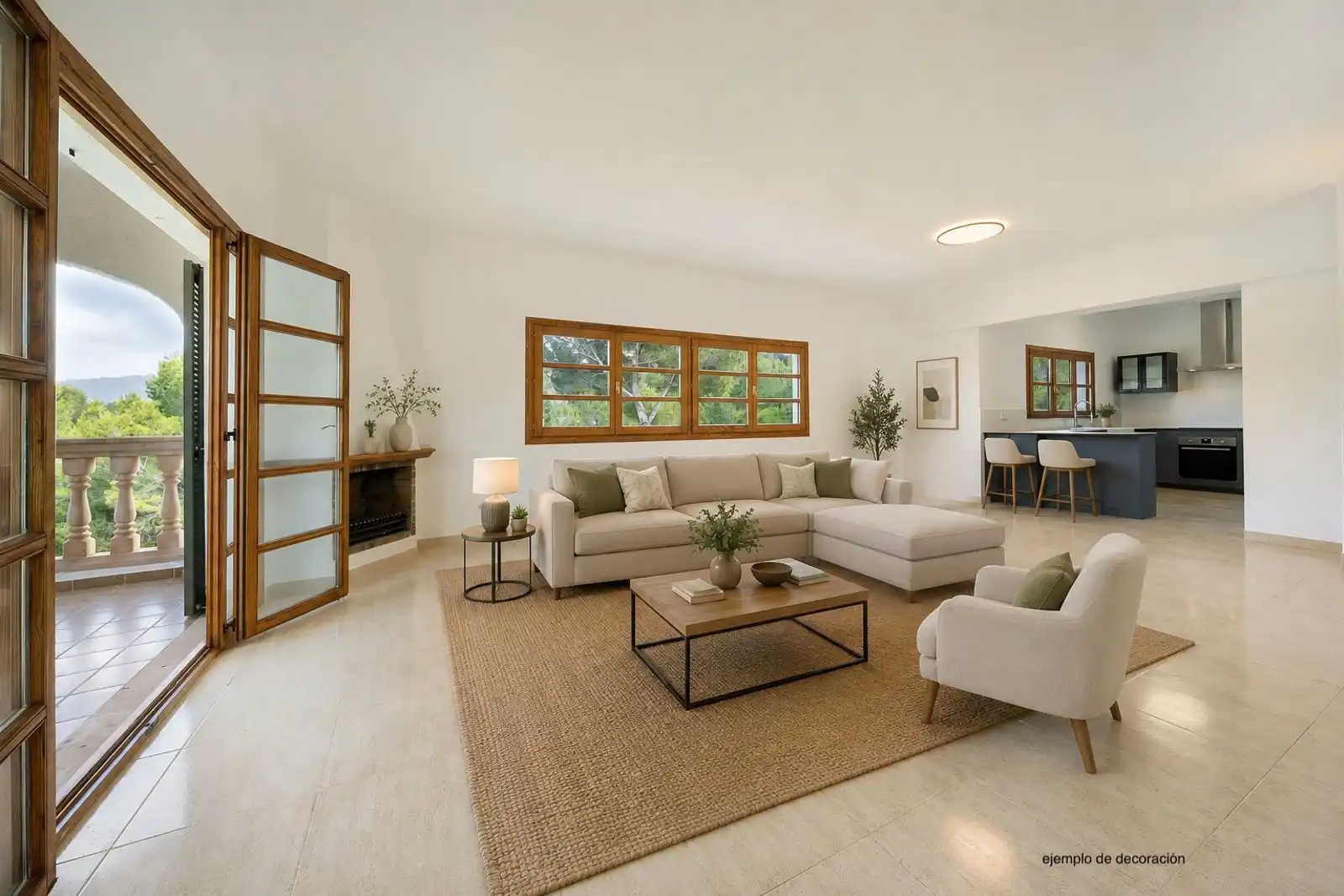 Living room of Houses for sale in Calvià  with Air Conditioner, Heating and Private garden