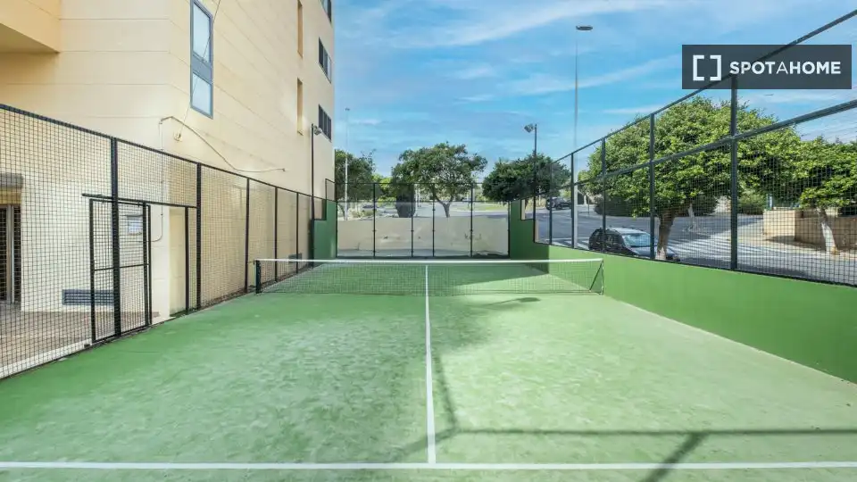 Exterior view of Apartments for share in Villajoyosa / La Vila Joiosa  with Air Conditioner and Terrace