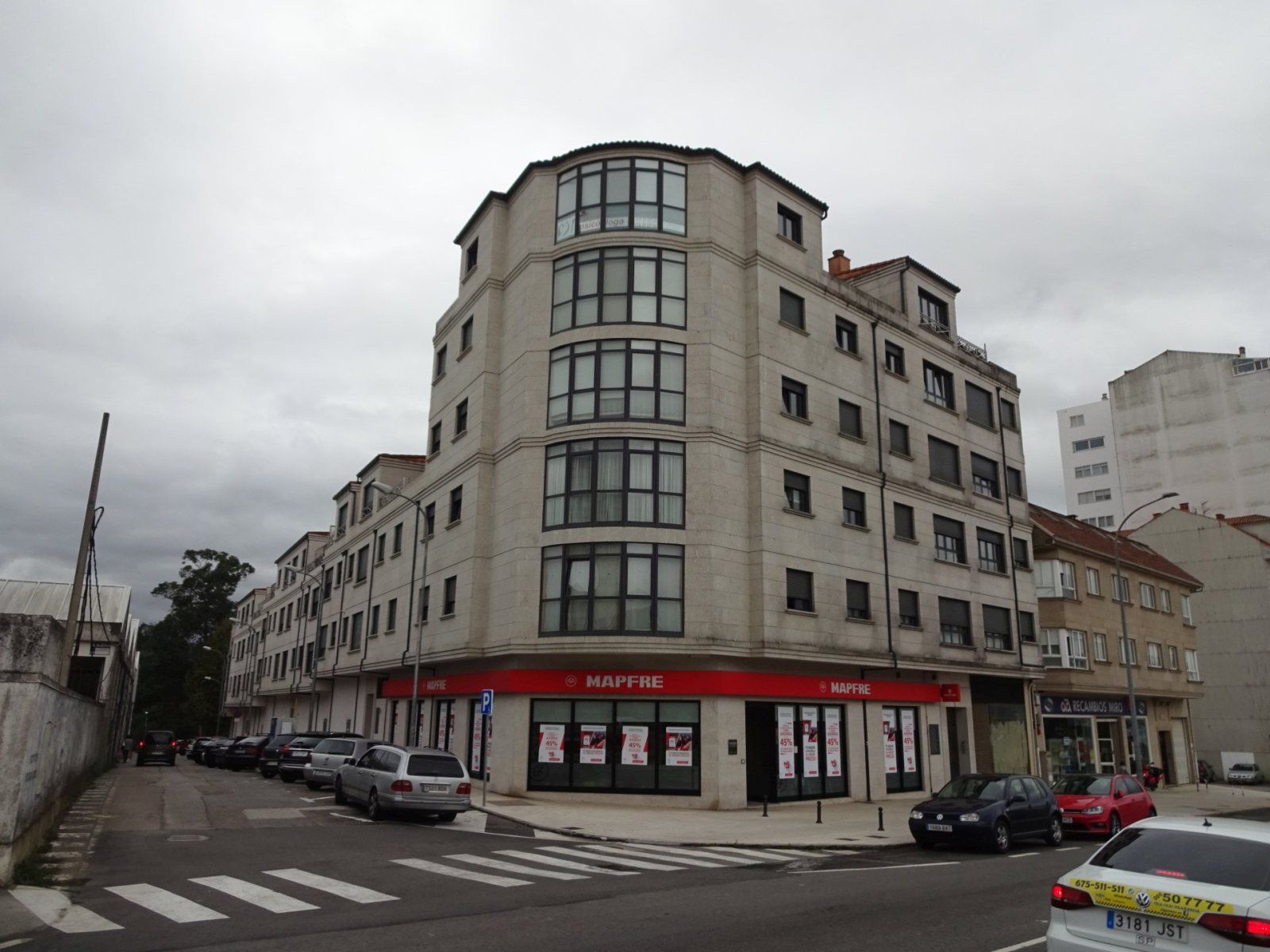 Vista exterior de Piso en venta en Vilagarcía de Arousa