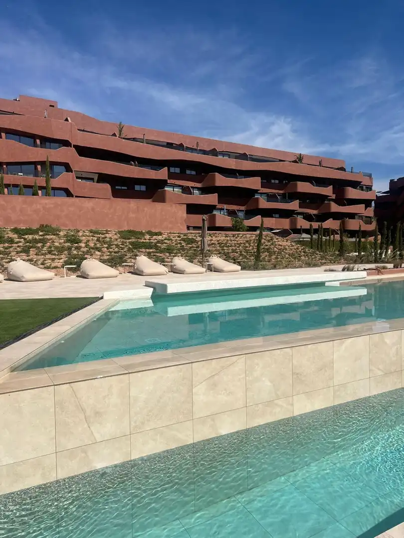 Swimming pool of Study for rent in Murcia  with Air Conditioner and Community pool