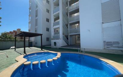 Swimming pool of Flat for sale in Dénia  with Air Conditioner, Terrace and Community pool