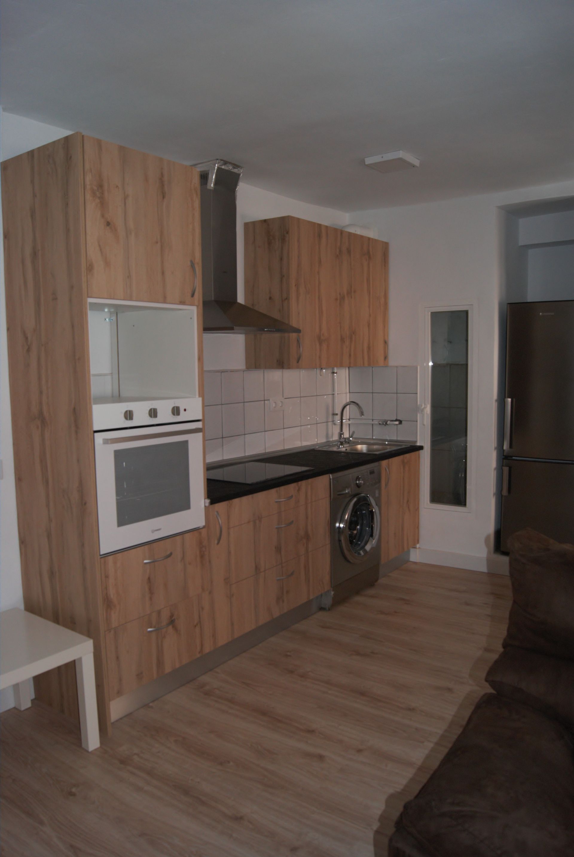 Kitchen of Flat to rent in Ávila Capital  with Heating, Storage room and Furnished