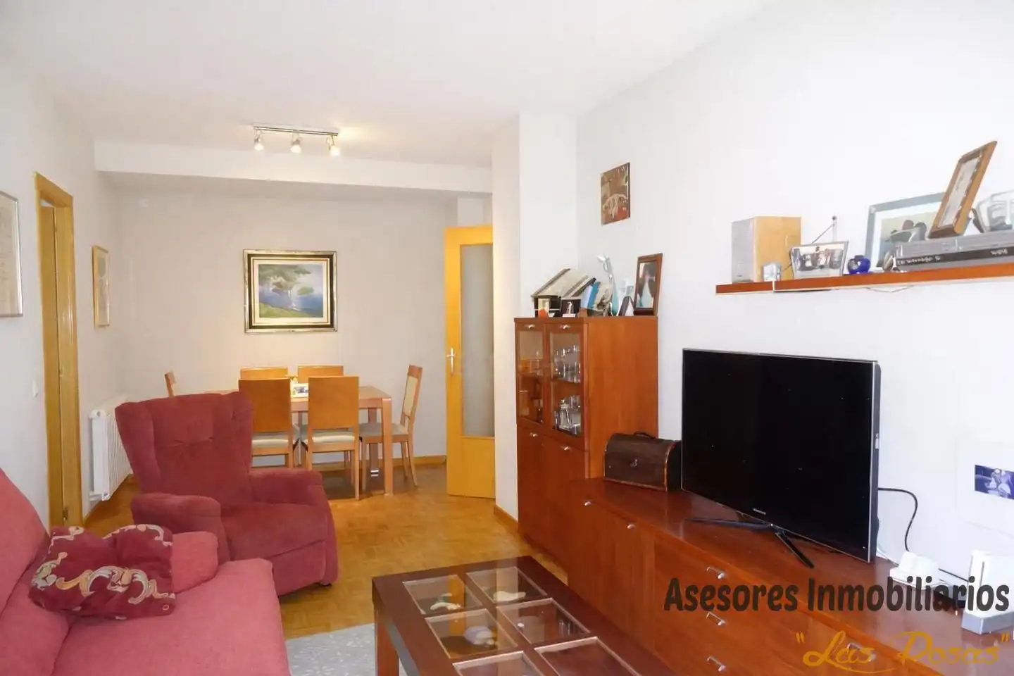 Sala d'estar de Pis en venda en  Madrid Capital amb Aire condicionat, Calefacció i Parquet