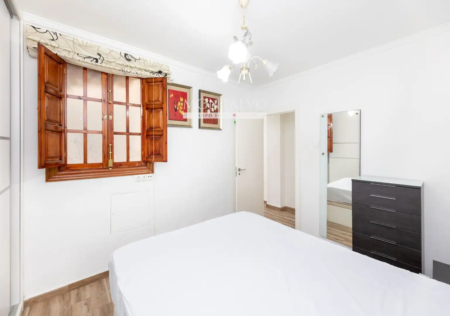 Schlafzimmer von Wohnung zur Miete in Granada mit Terrasse und Möbliert