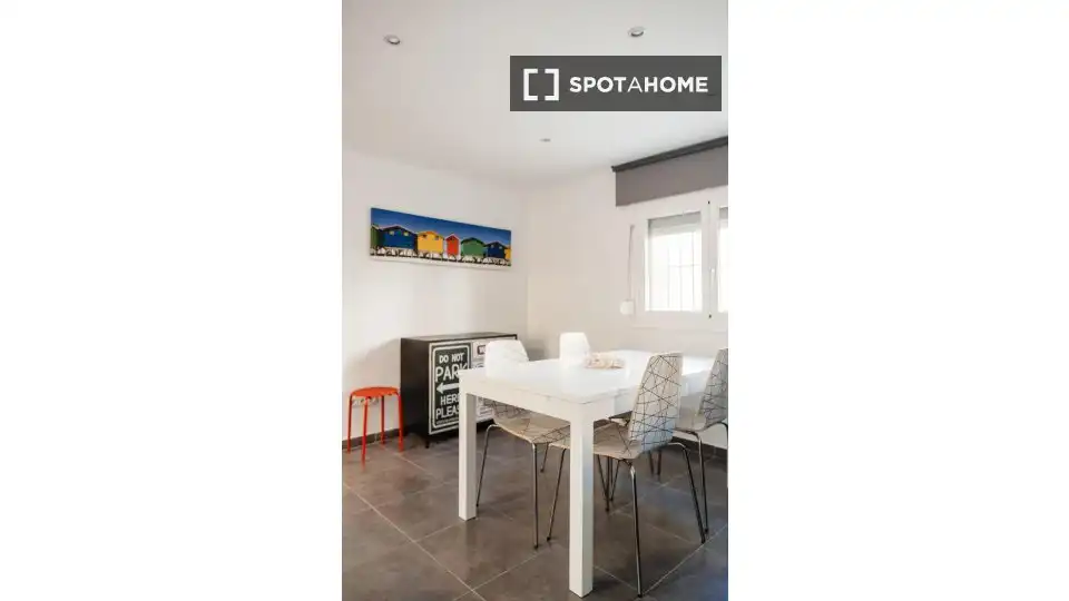 Exterior view of Flat for rent in Sitges  with Air Conditioner, Heating and Furnished
