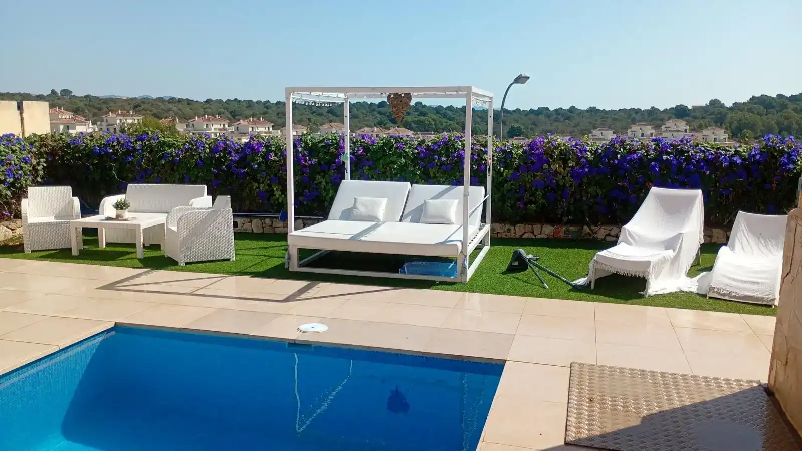 Terrassa de Casa o xalet de lloguer en Manacor amb Aire condicionat, Jardí privat i Parquet