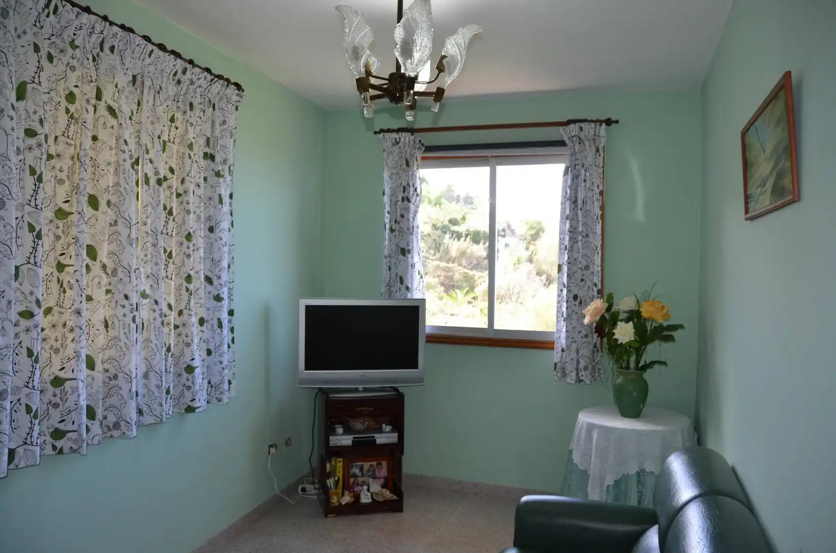 Sala de estar de Casa o chalet en venta en Santa Úrsula con Jardín privado, Terraza y Trastero