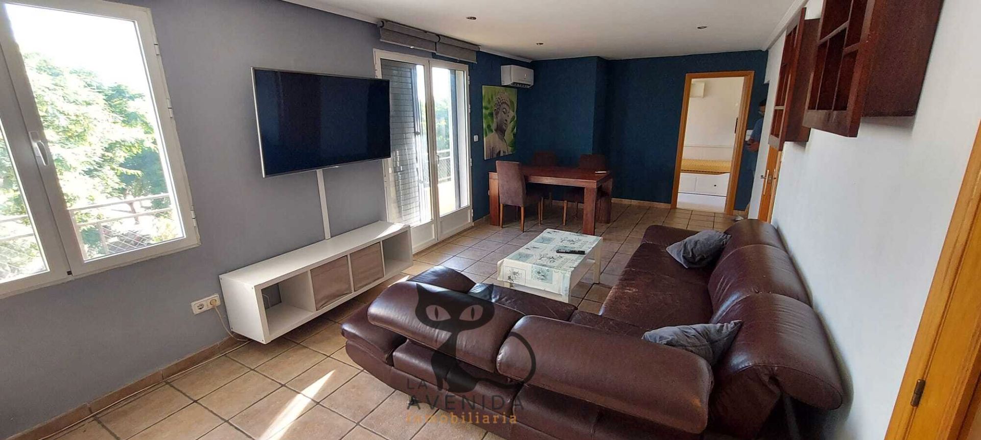 Sala de estar de Piso en venta en Alfafar con Aire acondicionado, Calefacción y Amueblado