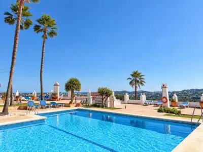 Piscina de Casa adosada en venta en Mijas Golf