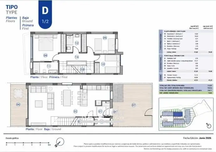 Casa a schiera con piscina in vendita a Pueblo Español - Coveta Fumá, imagen 15