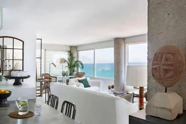 Sala d'estar de Pis en venda en Alicante / Alacant amb Aire condicionat, Calefacció i Jardí privat