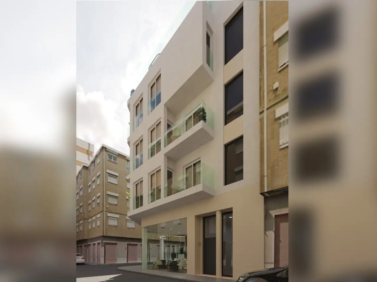 Vista exterior de Estudi en venda en Guardamar del Segura amb Aire condicionat, Calefacció i Terrassa