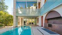 Swimming pool of House or chalet for sale in  Barcelona Capital  with Terrace, TV and Alarm