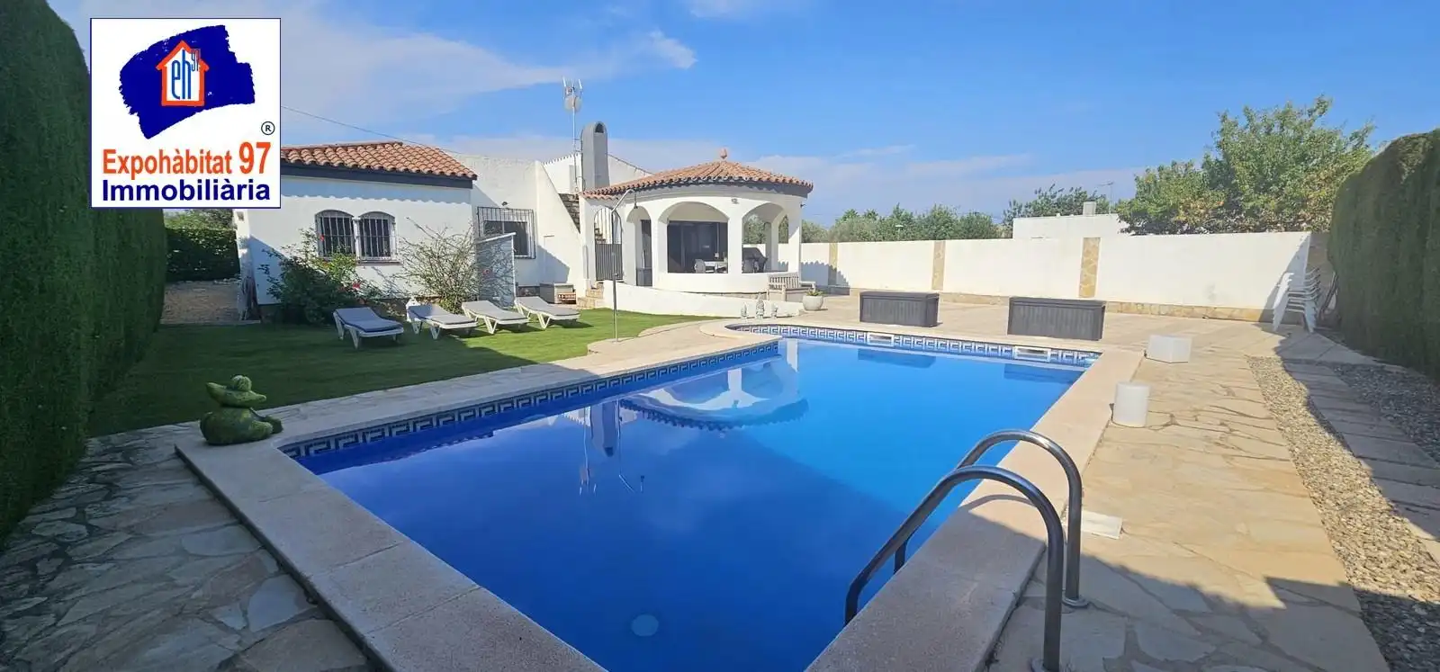 Villa mit Pool zum Verkauf in Poble, imagen 3