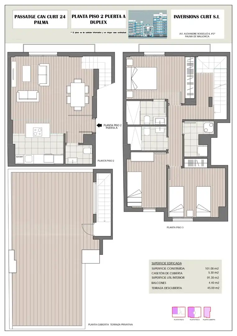Duplexes for sale in Calle de Can Curt, Pere Garau