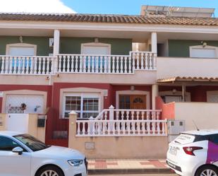 Exterior view of Single-family semi-detached for sale in Fuente Álamo de Murcia  with Terrace and Balcony