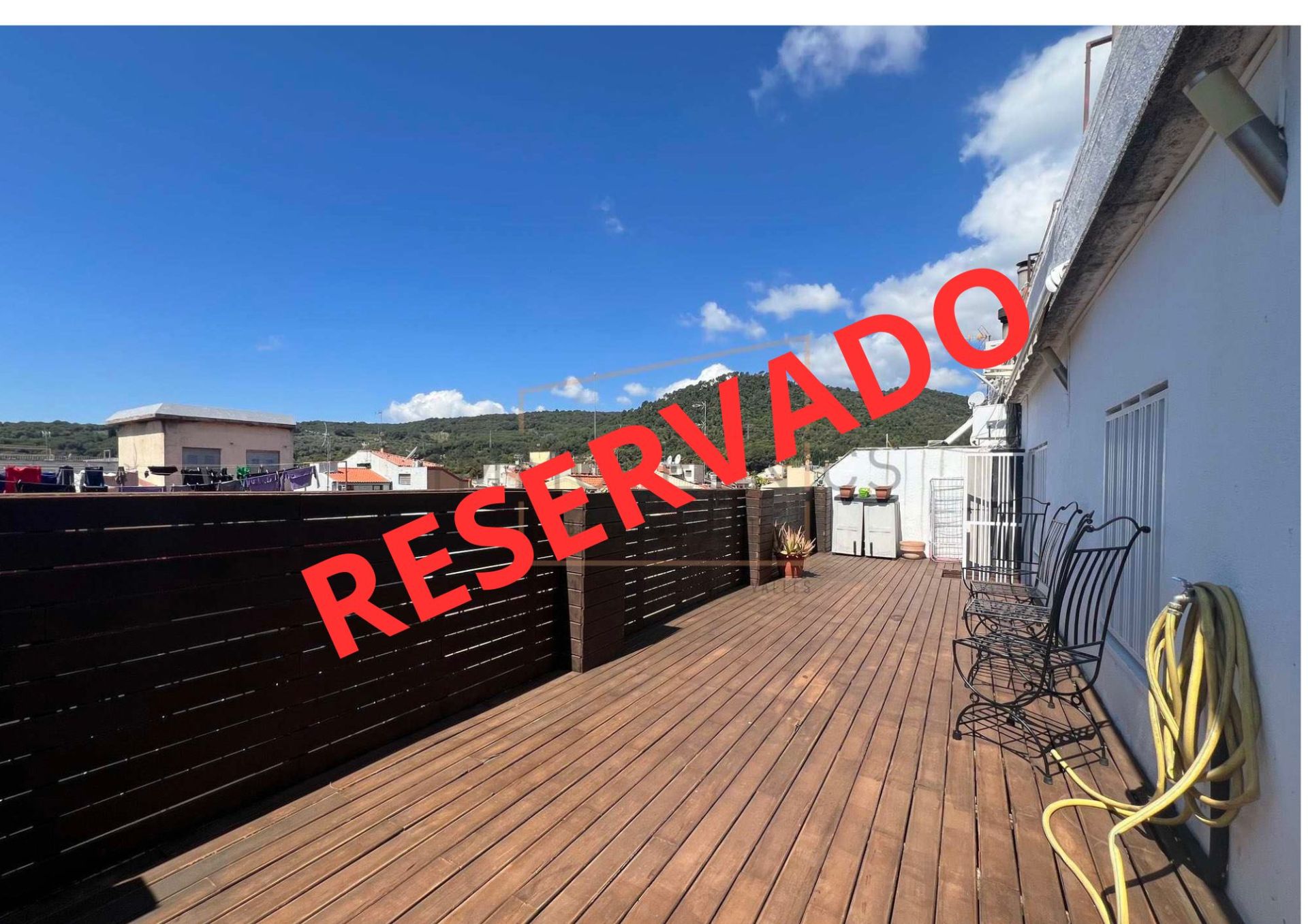 Terrace of Flat for sale in La Garriga  with Heating, Parquet flooring and Terrace