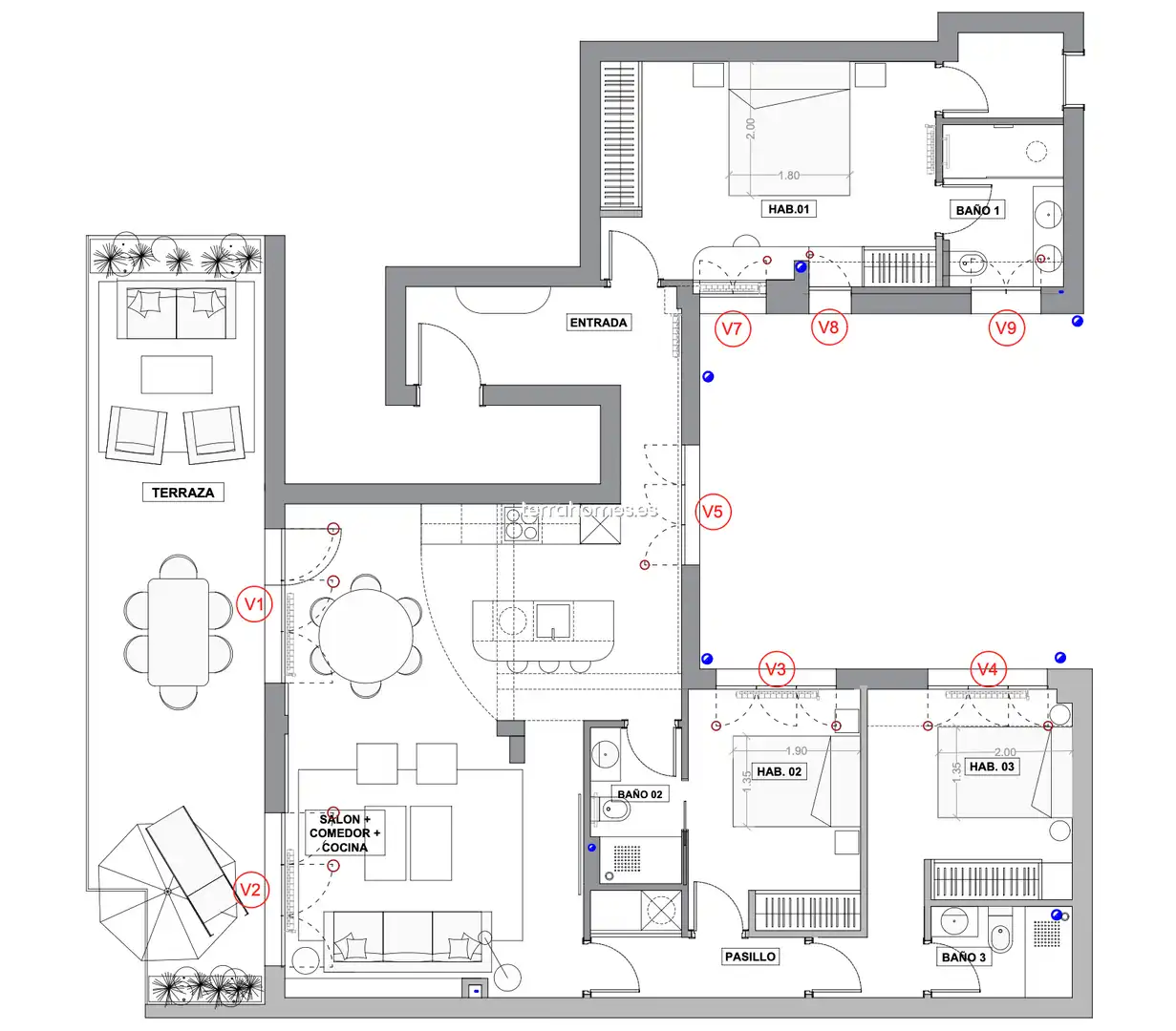 Apartment mit Aufzug zum Verkauf in C. de la Fuente del Berro, 8, Salamanca, 28009 Madrid, España