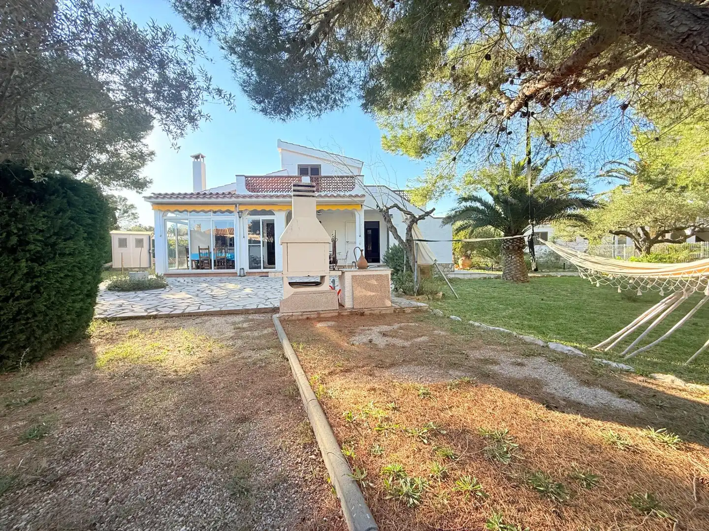 Vista exterior de Casa o chalet en venta en L'Ampolla con Calefacción, Jardín privado y Terraza
