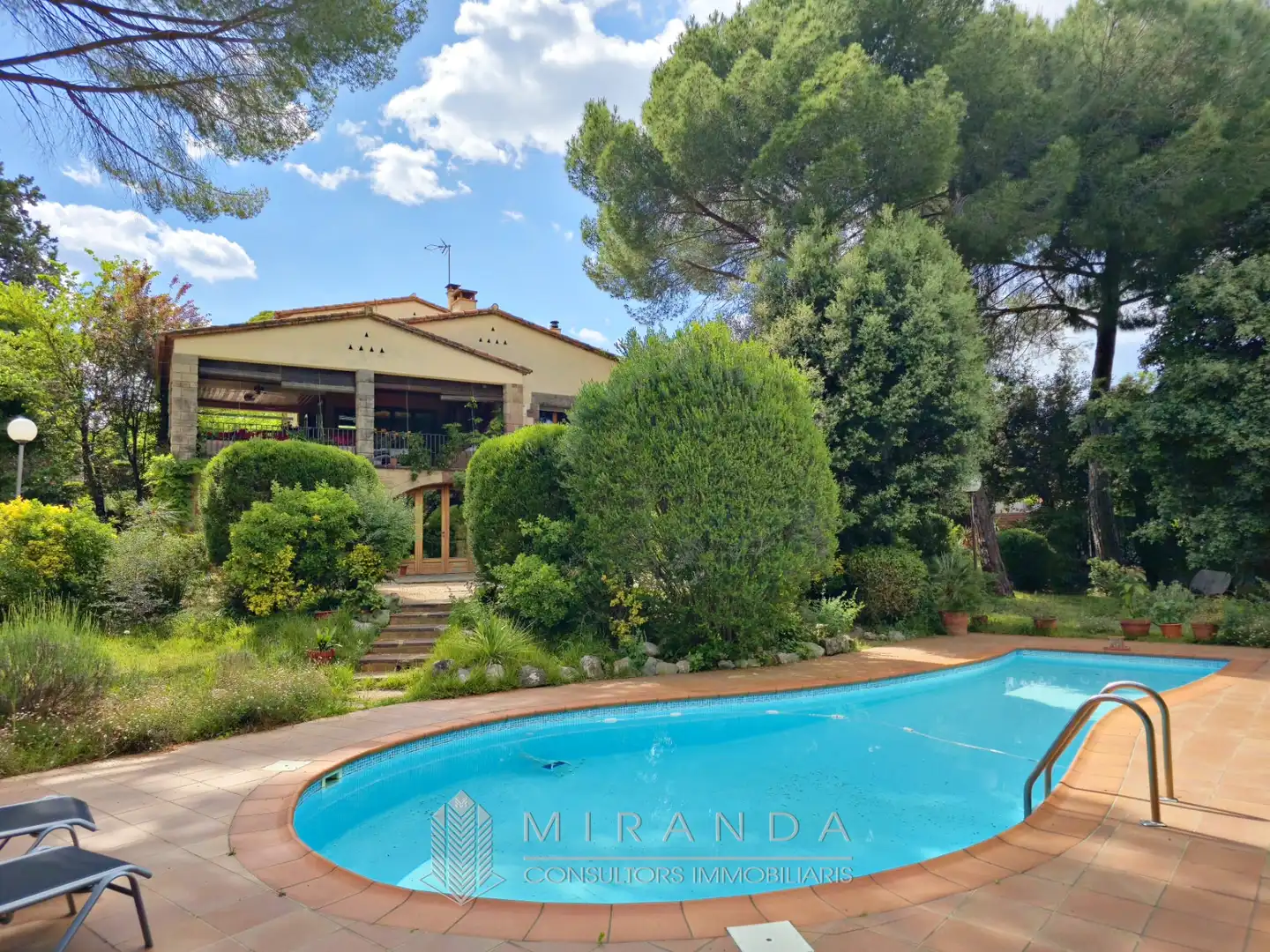 Jardín de Casa o chalet en venta en L'Ametlla del Vallès con Aire acondicionado, Jardín privado y Terraza
