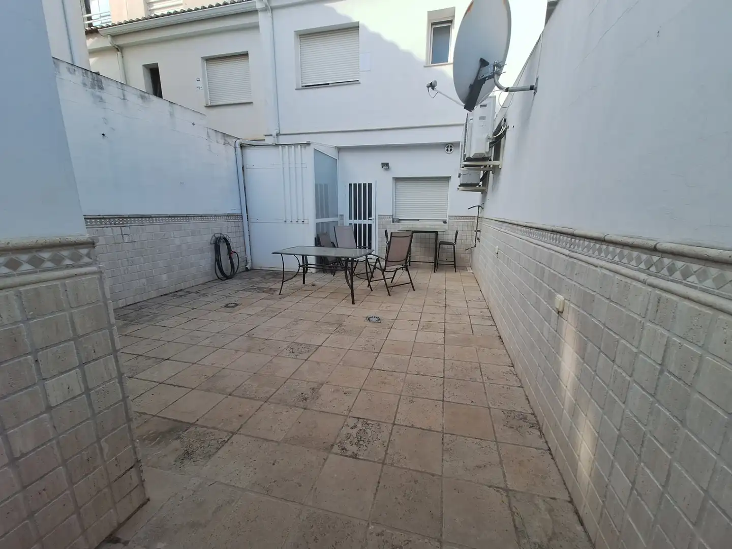 Terrassa de Casa adosada en venda en Sueca amb Aire condicionat, Parquet i Terrassa