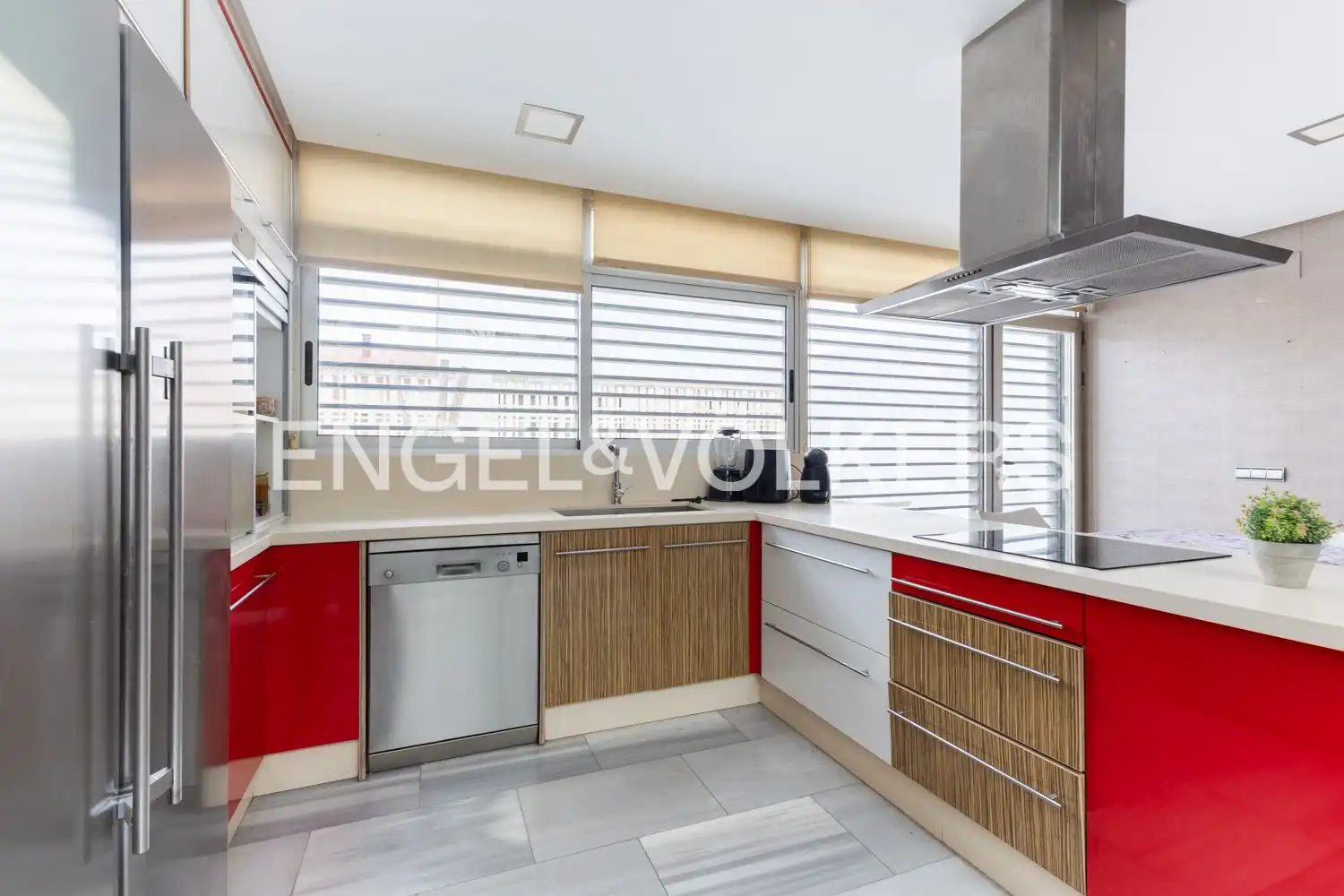 Cocina de Casa adosada en venta en Massamagrell con Aire acondicionado, Calefacción y Parquet