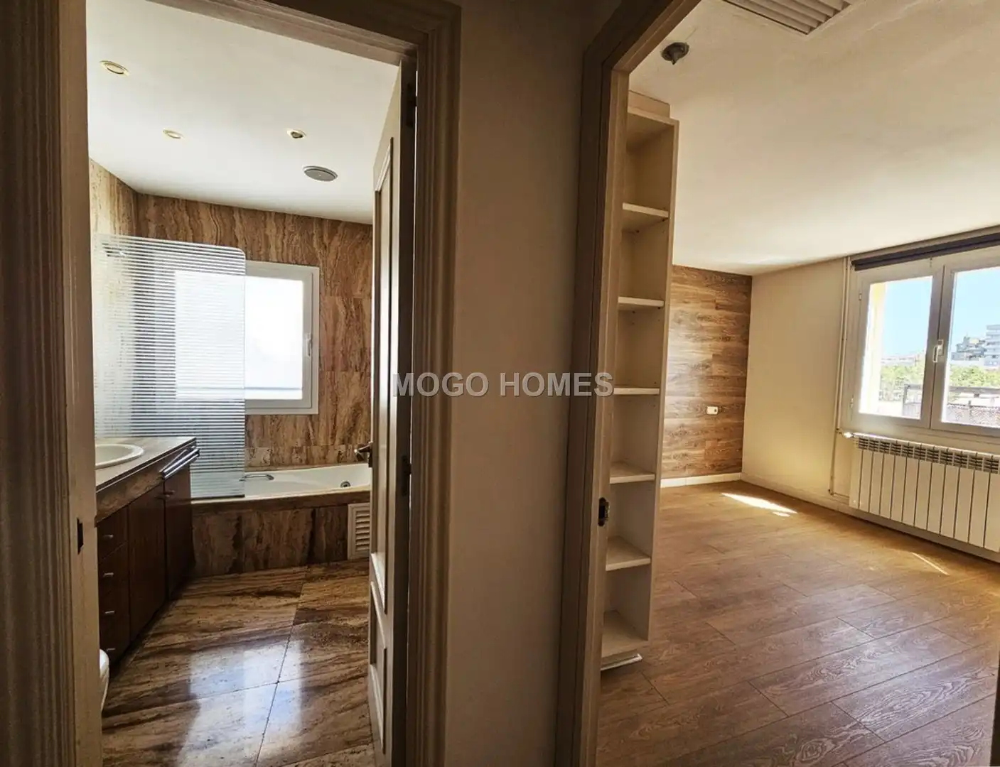 Bedroom of Attic for sale in  Palma de Mallorca  with Air Conditioner, Parquet flooring and Terrace