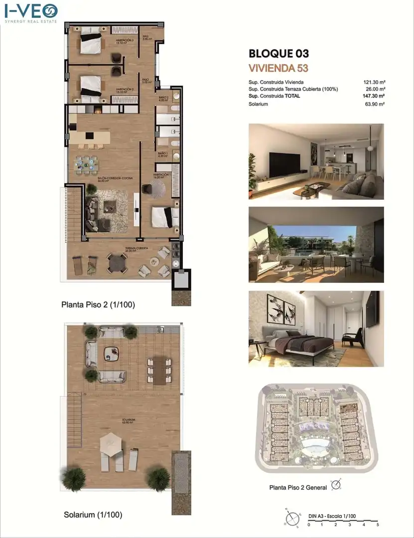 Attic for sale in Monforte del Cid  with Air Conditioner, Heating and Terrace