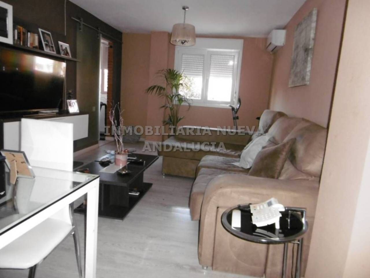 Living room of Flat for sale in  Almería Capital  with Air Conditioner and Terrace