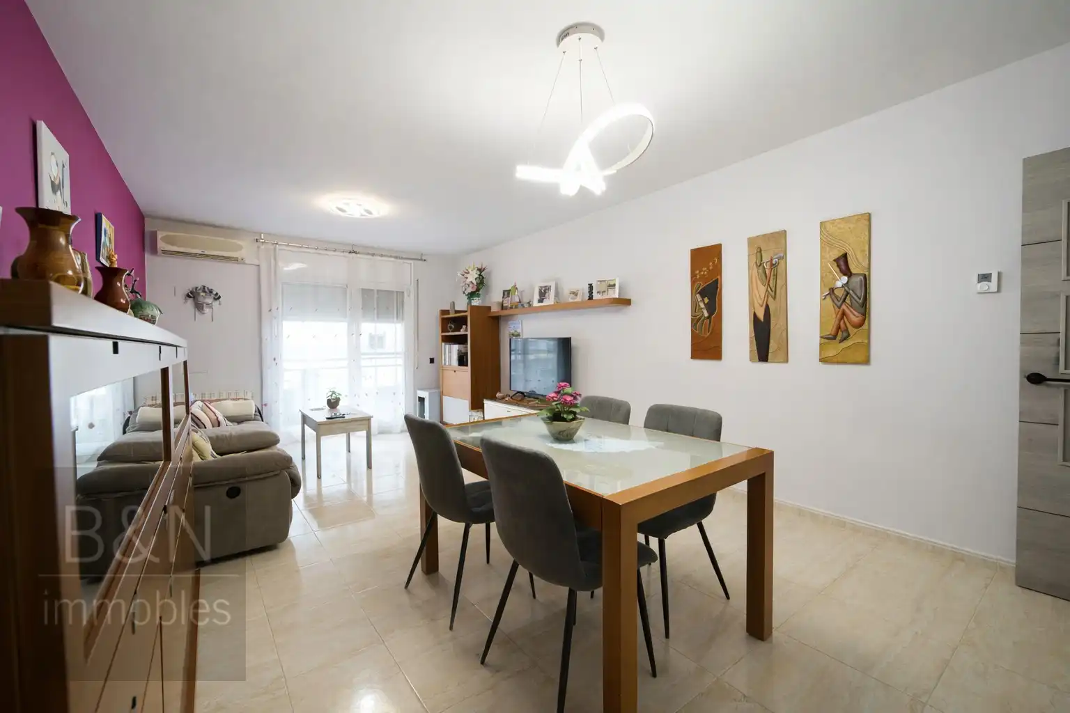 Living room of Duplexes for sale in Terrassa  with Heating, Terrace and Balcony