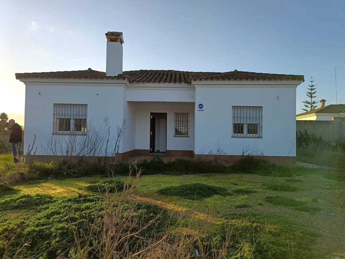 Vista exterior de Casa o xalet en venda en Chiclana de la Frontera