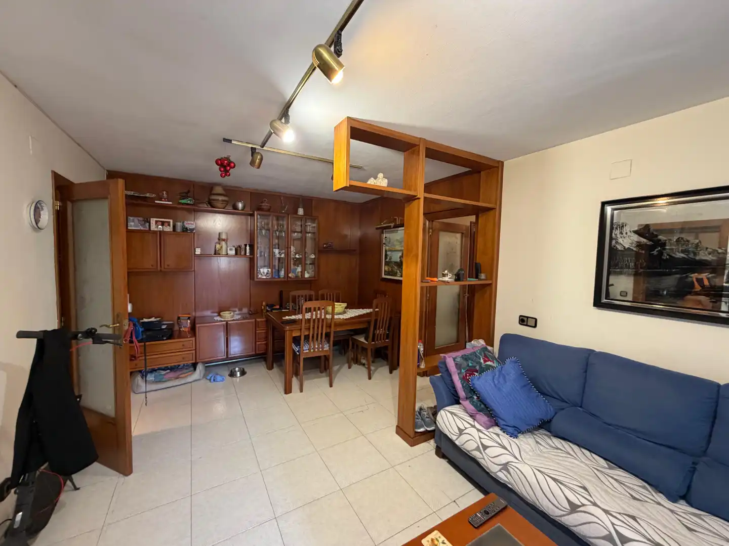 Sala de estar de Piso en venta en Lleida con Calefacción, Amueblado y Horno