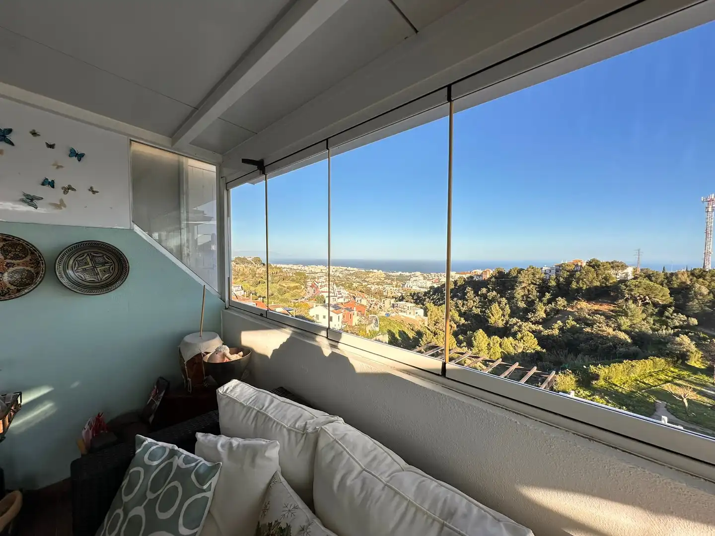 Balcony of Attic for sale in Benalmádena  with Air Conditioner, Heating and Terrace