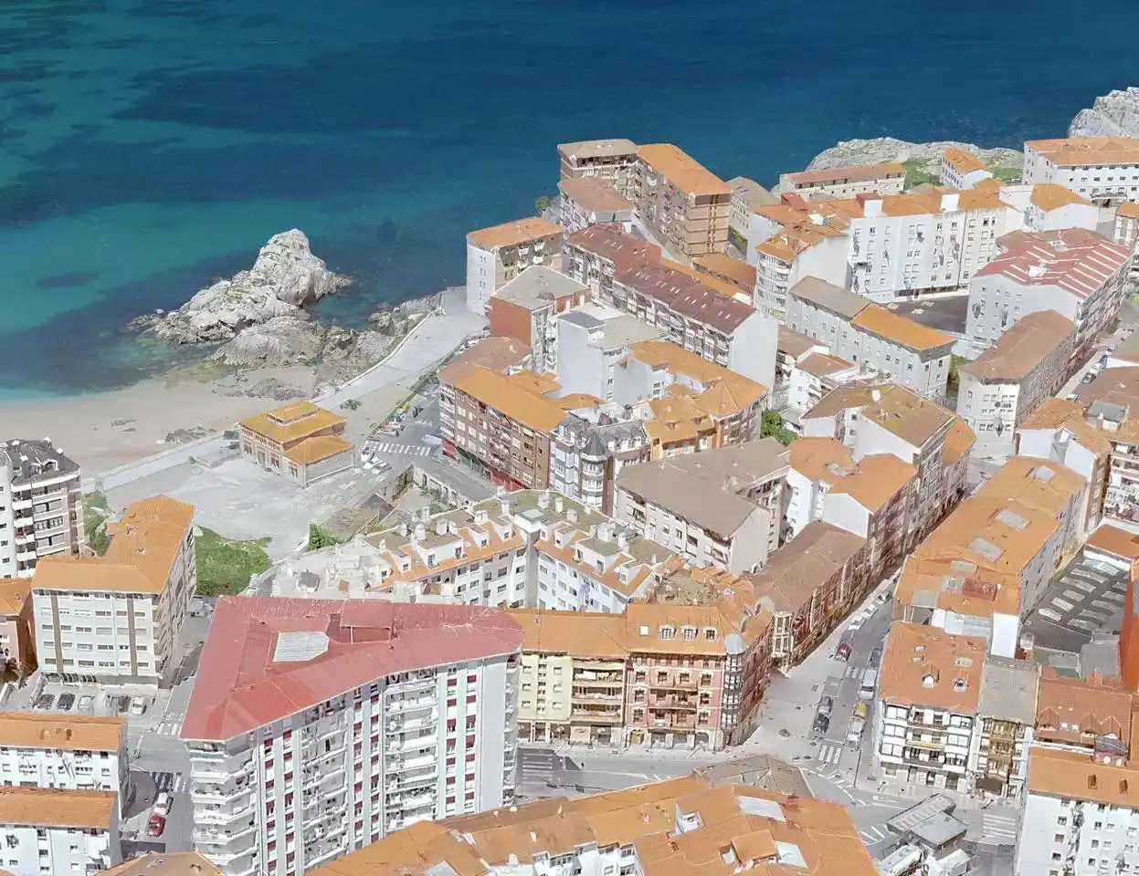 Exterior view of Flat for sale in Castro-Urdiales  with Heating and Furnished