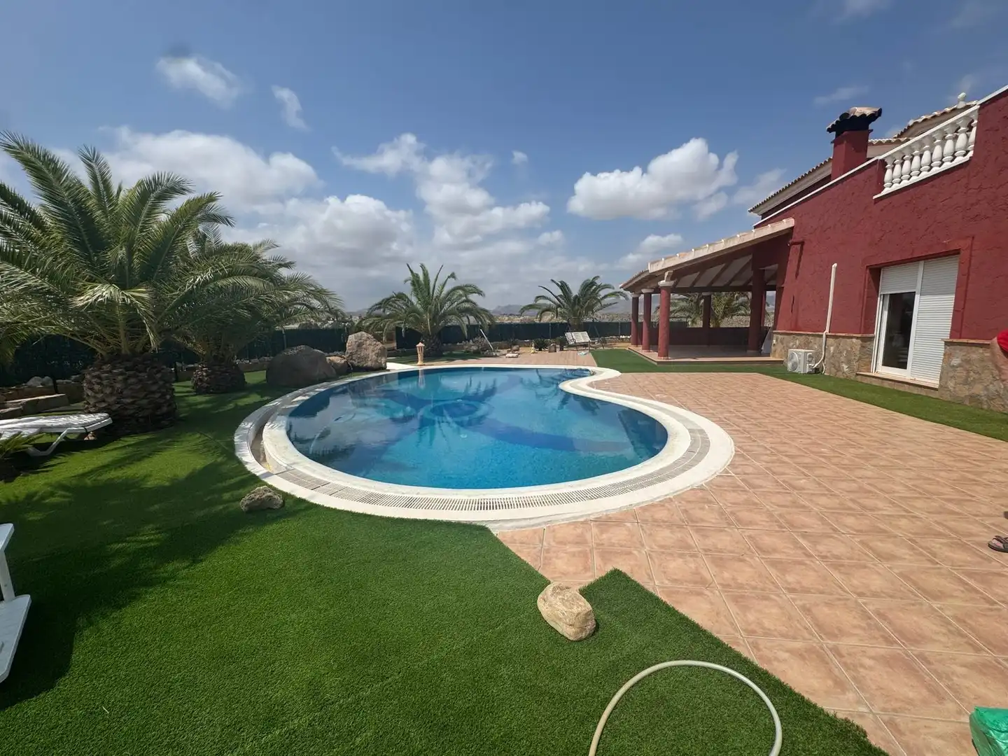 Piscina de Casa o xalet en venda en Cuevas del Almanzora amb Aire condicionat, Terrassa i Piscina