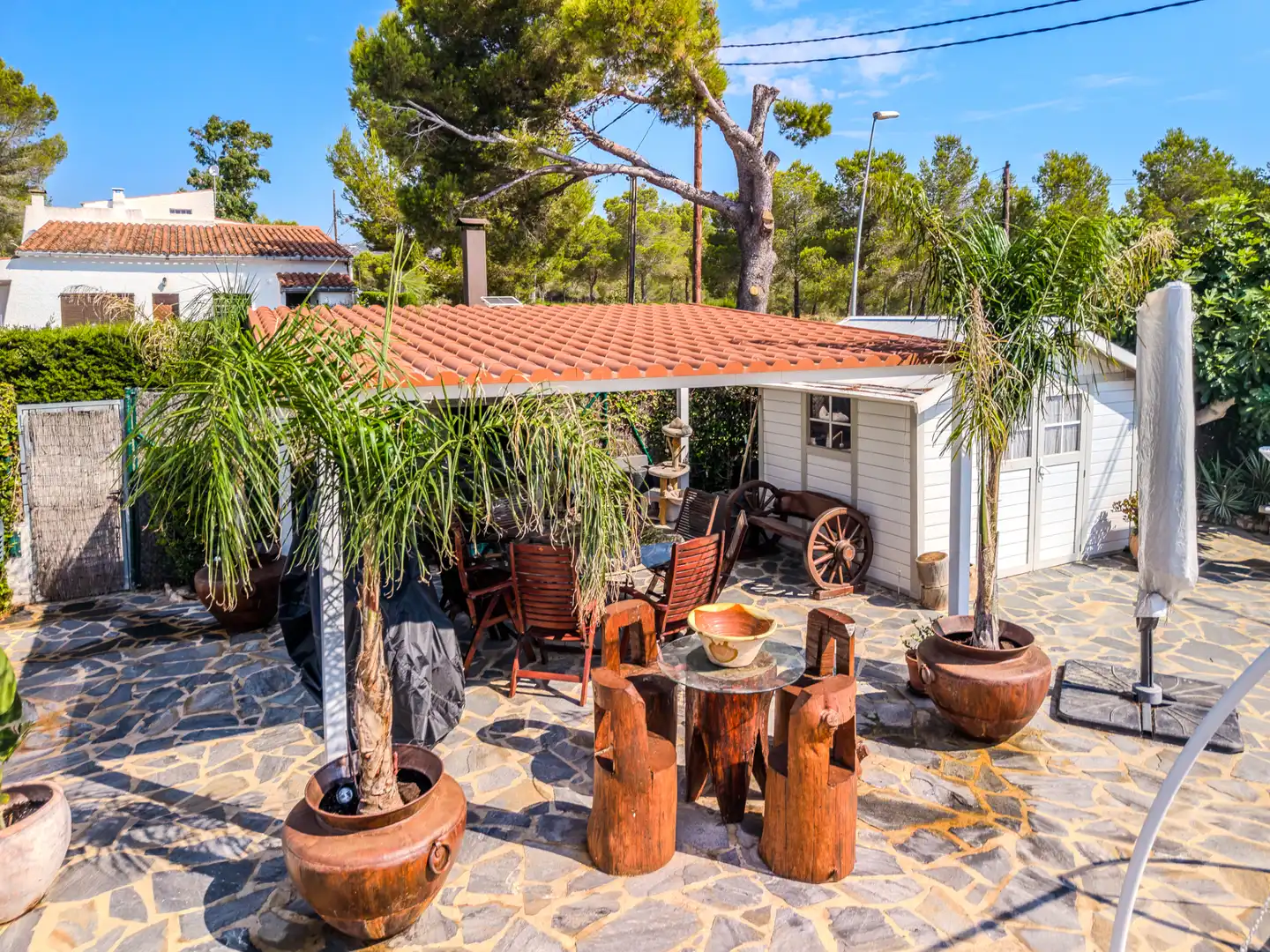 Terrassa de Casa o xalet en venda en L'Ametlla de Mar  amb Aire condicionat, Calefacció i Jardí privat