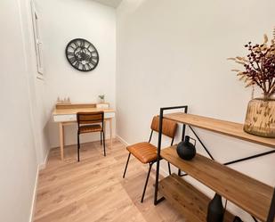 Dining room of Flat for sale in  Barcelona Capital  with Furnished and Balcony