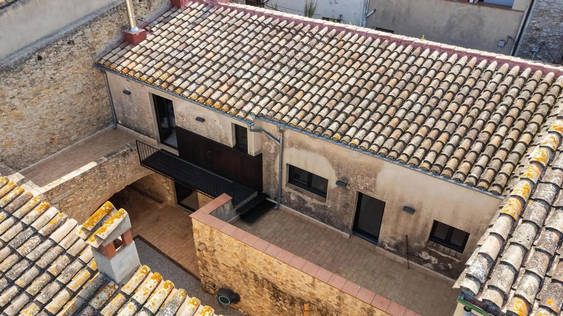 Vista exterior de Casa o xalet en venda en Terrades amb Terrassa