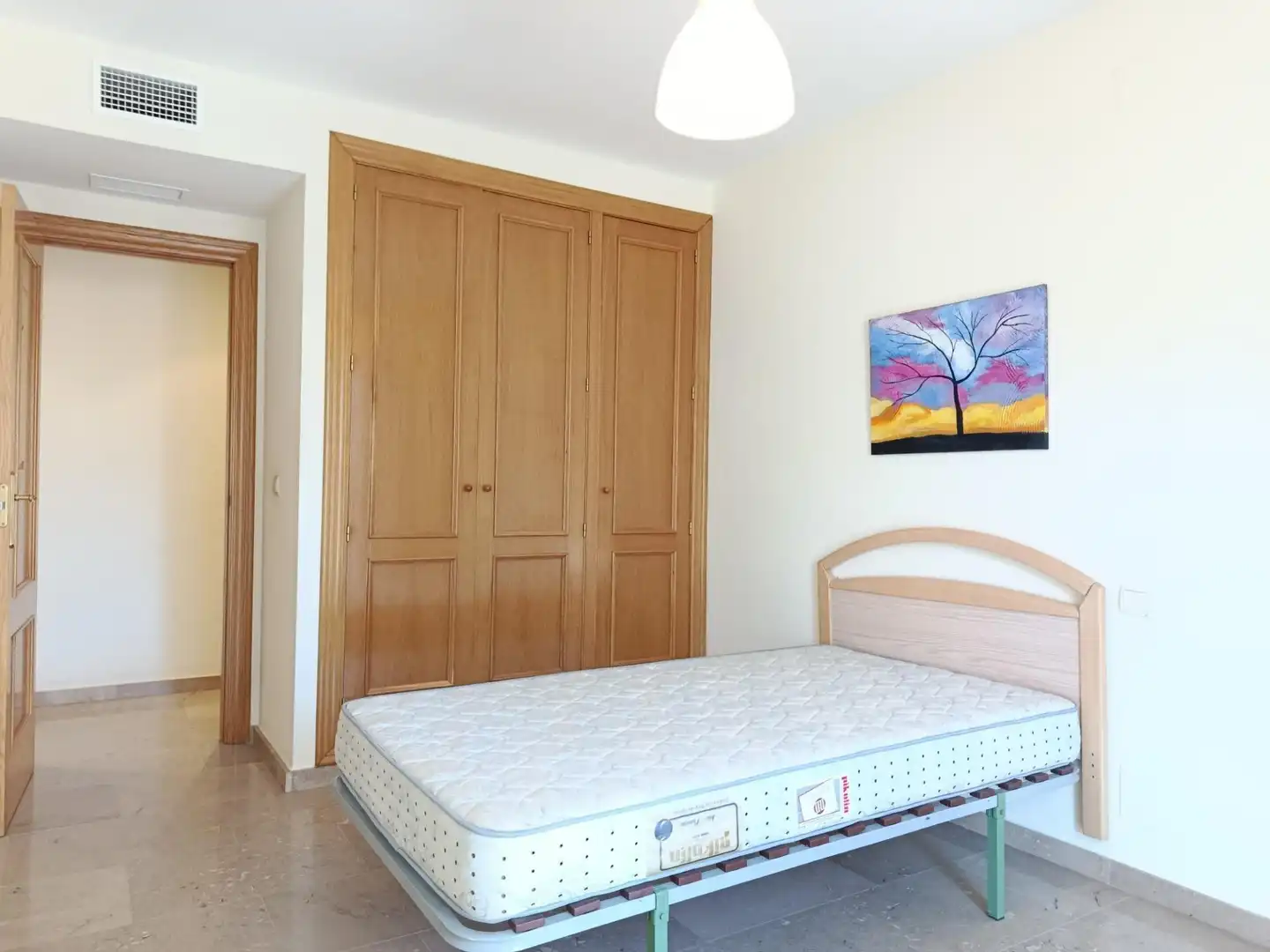 Bedroom of Flat for sale in Lorca  with Air Conditioner