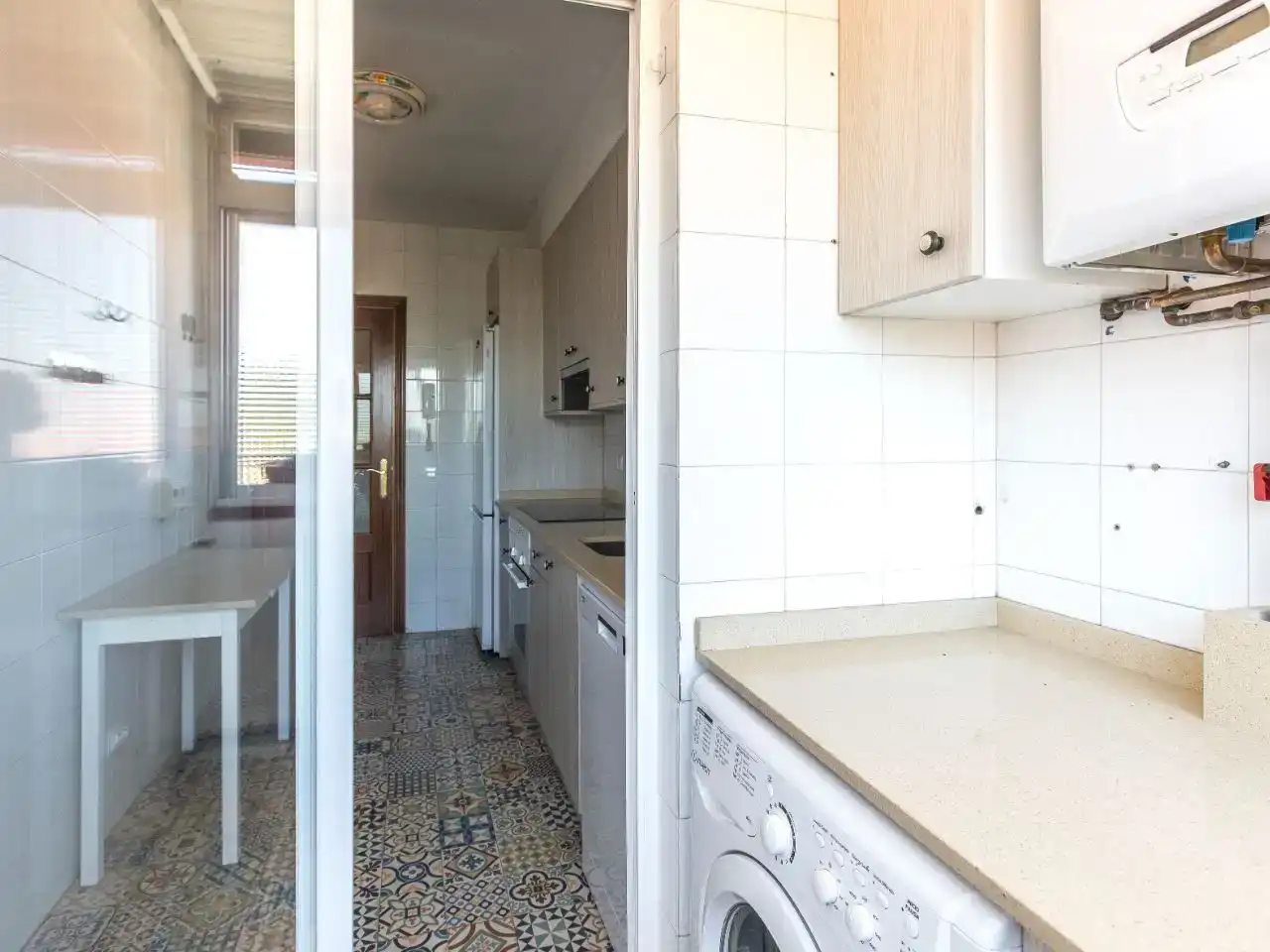 Cocina de Piso en venta en Madrid con Aire acondicionado, Jardín privado y Parquet