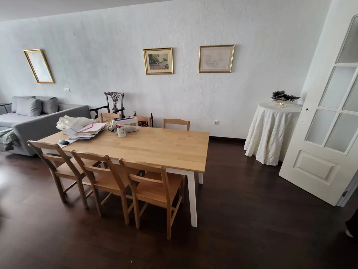 Menjador de Pis de lloguer en Almería amb Aire condicionat, Calefacció i Parquet