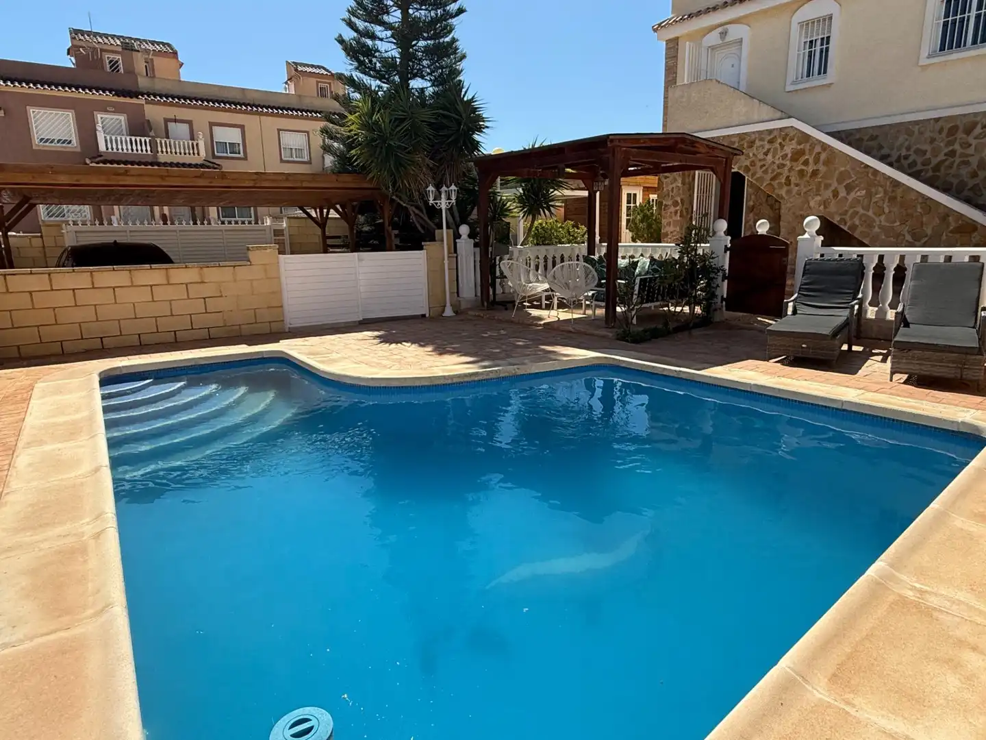 Piscina de Casa o xalet en venda en Monforte del Cid amb Aire condicionat, Calefacció i Jardí privat