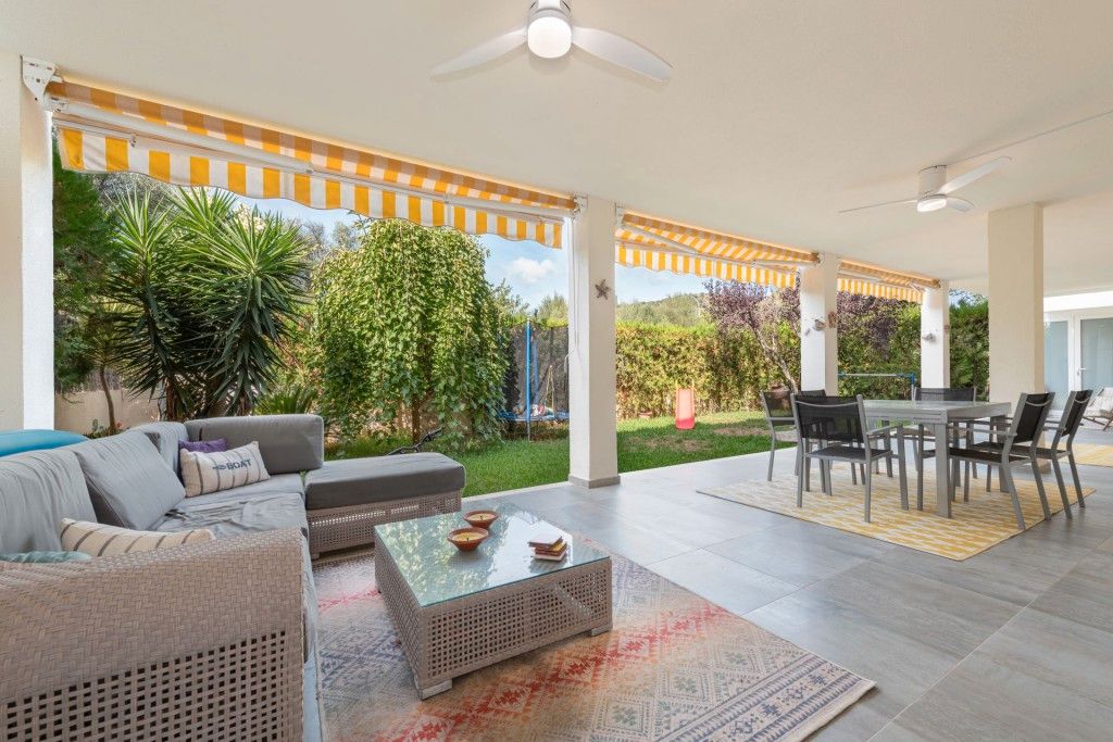 Garden of Planta baja for sale in Pollença  with Air Conditioner, Private garden and Terrace