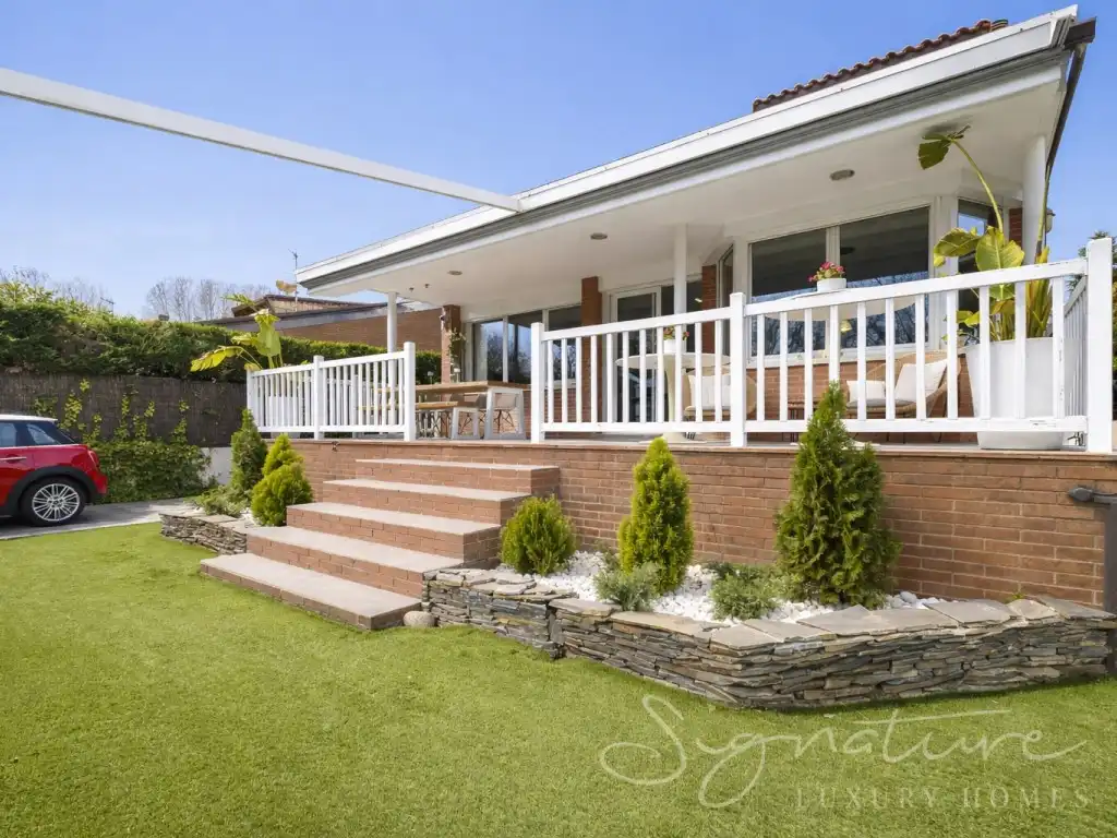 Terrassa de Casa o xalet de lloguer en Sant Cugat del Vallès amb Aire condicionat, Piscina i Moblat