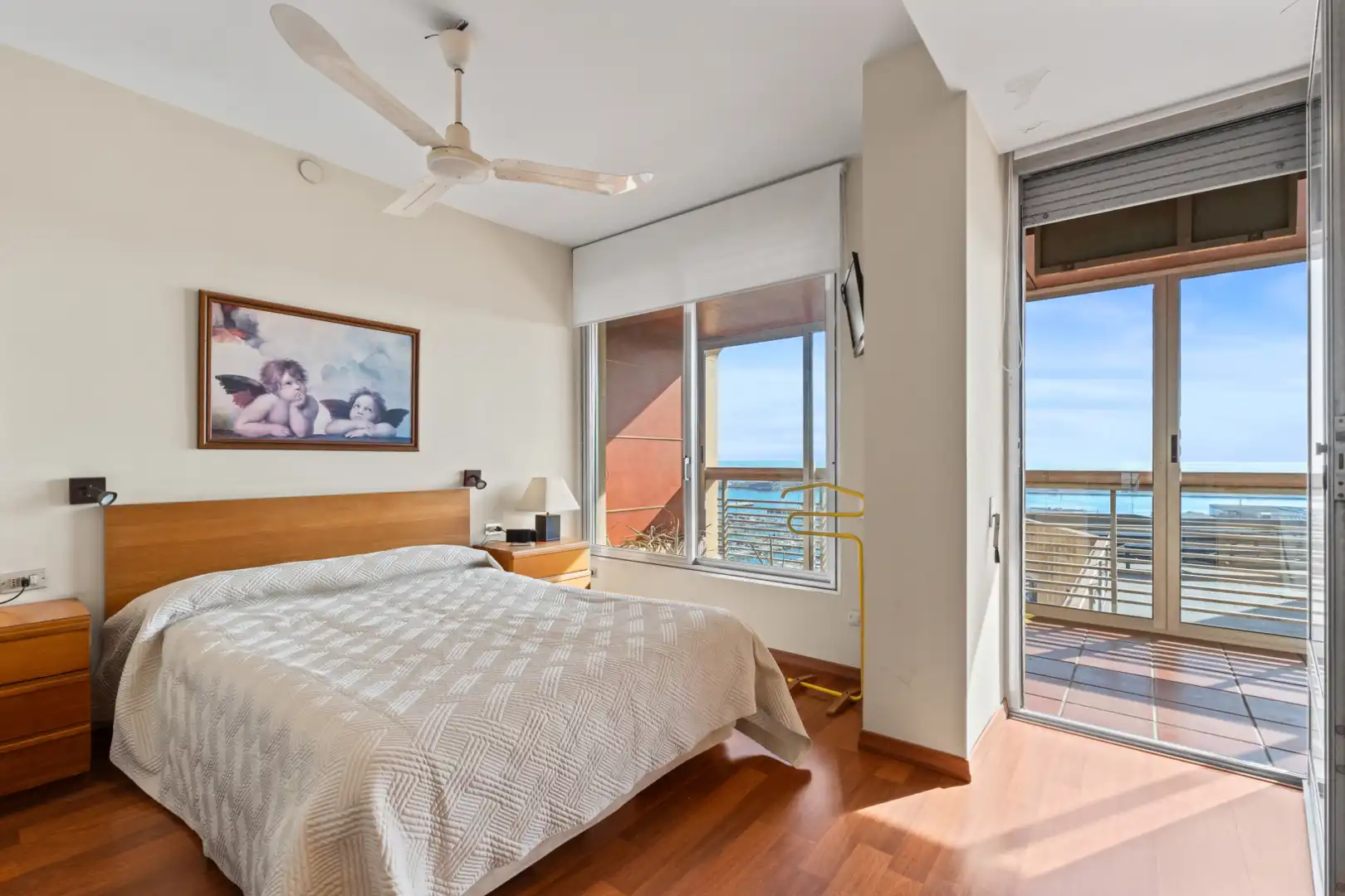 Bedroom of Flat for sale in Alicante / Alacant  with Air Conditioner, Heating and Terrace