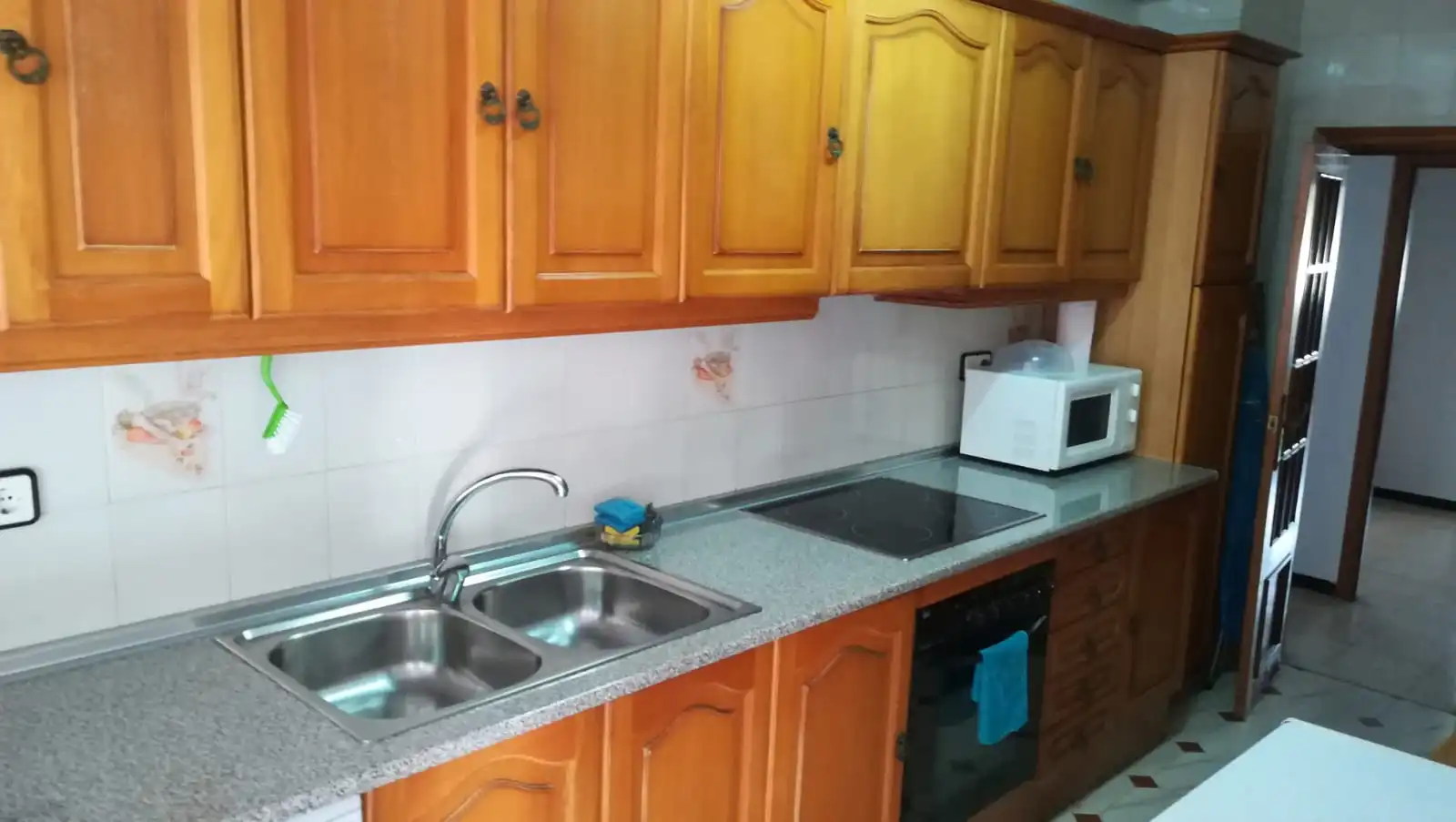 Kitchen of Flat for rent in Badajoz  with Furnished, Washing machine and Microwave