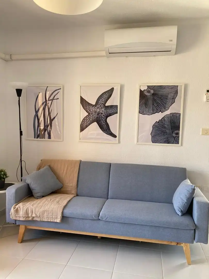 Living room of Flat for rent in Pilar de la Horadada  with Air Conditioner, Heating and Storage room